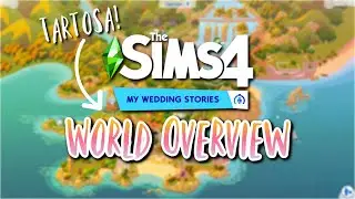 The Sims 4 My Wedding Stories: World Overview & Lots Tour