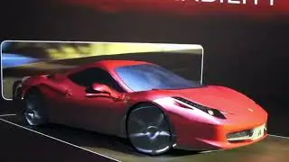 Freelusion NeXt - Ferrari Carmapping - Projection Mapping on Car, Abu Dhabi Formula1