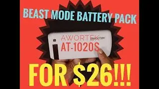 Awortek AT-1020S. Beast Mode Battery Pack for $26!!