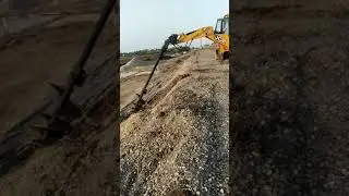 Jcb 3DX Auger drilling kaise chalya jata hai aage aap dekh sakte hai