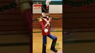 Nutcracker March! 🥁🎄 Holiday Warm-Up for Kids #shorts #kids  #brainbreak