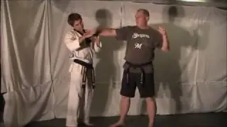 Self-Defense Technique Tuesday #189 Defense Against One Handed Lapel Grab-Center Lock