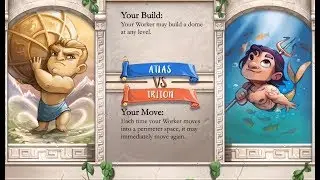 Santorini: Atlas vs Triton (godlike)