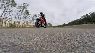 For The Love Of Sound Panigale V4 Flyby + Burnout with Arrow