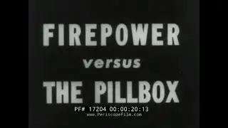 POST-WWII INFANTRY & ARTILLERY TRAINING FILM  