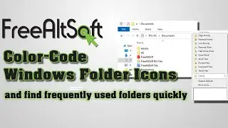 Color Code Windows Folders