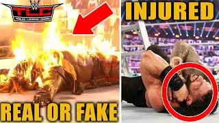 Roman Reigns INJURED* ?! Fiend Burned FAKE* or Real? WWE TLC 2020 Results | Roman Reigns | The Fiend