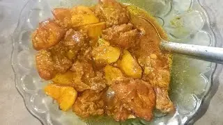 আলু দিয়ে মুরগির মাংসের ঝোল রেসিপি।।Chiken kusa।chiken curry।village recipe।coking।chiken recipe।।