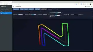 make LED border effect easily with SVG file, by my LED easy tool