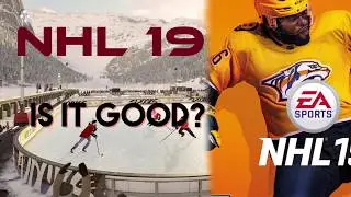 MY thoughts on the NHL 19 BETA (is it good?).