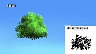 Creating Photoshop Anime Tree Brush