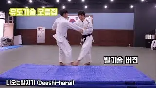 유도기술 메치기 발기술 (Judo skill, foot skill, NAGE-WAZA  Ashi-waza)[흠이 HEUM]