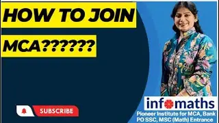 How to join MCA entrance Courses