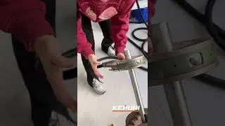 Solid Steel Pipe Socket Welding - KEPUNI Orbital Welding Machine