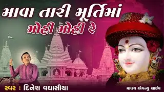 માવા તારી મૂર્તિમાં મોહી મોહી || Mava Tari Murtima Mohi Mohi Re || Dinesh Vaghasiya || Swaminarayan