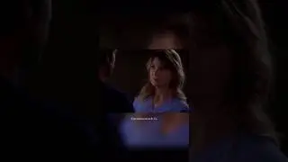 Derek asks Meredith &ldquo;what did you do&rdquo; #grey #meredith #greysanatomy #anatomy #meredithgrey