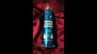 Bath and Body Works' Frosted Coconut Snowball fine fragrance mist review!