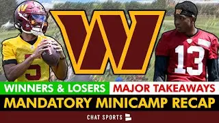 Commanders 2024 Mandatory Minicamp Recap: Winners & Losers + Major Takeaways Ft. Jayden Daniels
