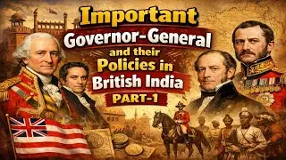 Important Governor Generals Of British Indian Part 1 | Modern India History | UP Lekhpal 2026