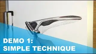 Demo 1: Razor: a simple sketch technique with 3 tools