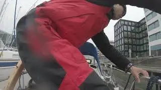 First time solo sailing - Casting off fail - Part 1 Clip 32