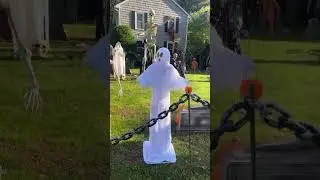 Target 2023 Halloween Animatronic Telescoping Ghost prop