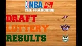 THE FRANCHISE NBA 2K - FANTASY DRAFT LOTTERY RESULTS