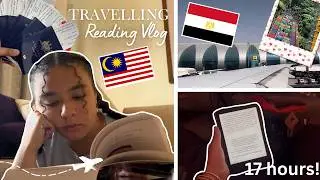 Сколько я смогу прочитать за 17 часов полета? ✈️🛄📖🏖️ | *Видеоблог о путешествии и чтении!*