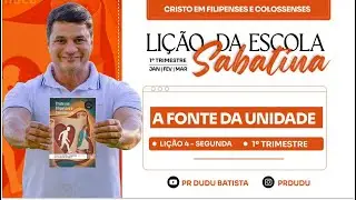 Lição da  Escola Sabatina ADULTOS , Segunda 19/01/2026  