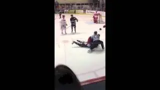 2013 Hockey Fight!!! Fort Worth Brahmas VS. Allen Americans