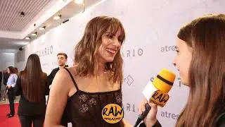 Aura Garrido 'La serie me ha impactado mucho en la vida, me ha hecho pensar sobre muchas cosas'