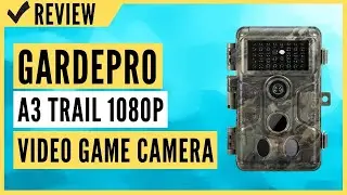 Обзор игровой камеры GardePro A3 Trail Camera 20MP 1080P H.264