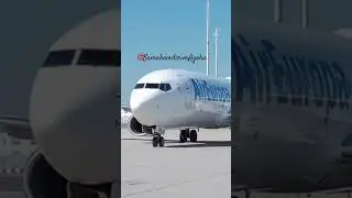 Air Europe Boeing 737 Holiday Dream Tour Arrival 🛬😃#munich #aviation #airport