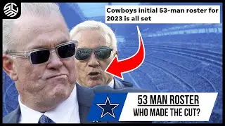 Dallas #Cowboys Final 53 Man Roster Revealed! | Who Made The Cut?