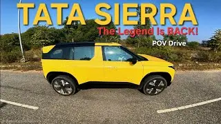 Tata Sierra Diesel Automatic POV Drive | Tata Sierra POV & ASMR 