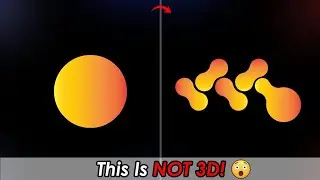 metaball effect in illustrator | smooth liquid shapes design tutorial