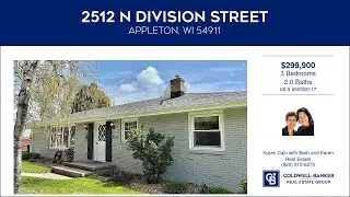 2512 N DIVISION Street, APPLETON, Wisconsin Homes for Sale | www.coldwellhomes.com