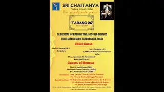 TARANG 26 | SRI CHAITANYA TECHNO SCHOOL, KOLAR