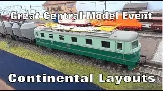 Great Central Railway Model Event 2018: Continental Layouts