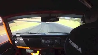 Baskerville Historics 2014 race 3 with Jason Humble Mazda rx2