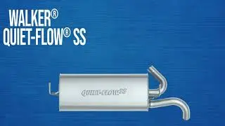 Walker&reg; Exhaust Systems | Walker&reg; Quiet-Flow&reg; Stainless Steel Muffler Features