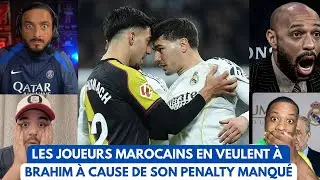 🚨😡GROSSE ALTERCATION EN DIRECT ENTRE BRAHIM DIAZ ET COÉQUIPIER EN SÉLECTION AKHOMACH !