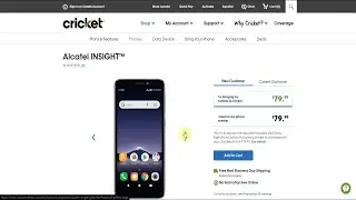 Alcatel INSIGHT&trade; (Android Go) | Cricket Wireless