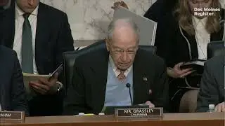 Pam Bondi's confirmation hearing: Chuck Grassley says Donald Trump's AG pick is 'highly qualified'
