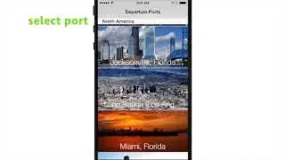 Cruise Deals App Demo (iOS)
