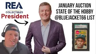 REA January Auction- w/ REA President Brian Dwyer | State Of The Hobby | Best Player Longterm