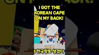 We gave a Korean Streamer capes in Pillow Fight #roblox #shorts