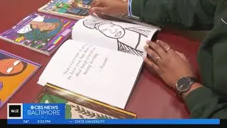 Baltimore-based author creates coloring books about colorism to help children learn, grow