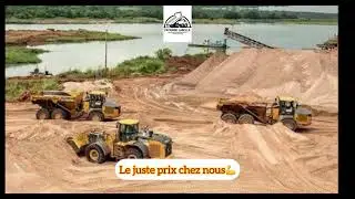 vente du sable ; gravier ; granite ; bois...
