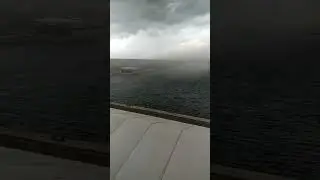 Ravenna Port Braces for heavy Storm l Ships in Storm